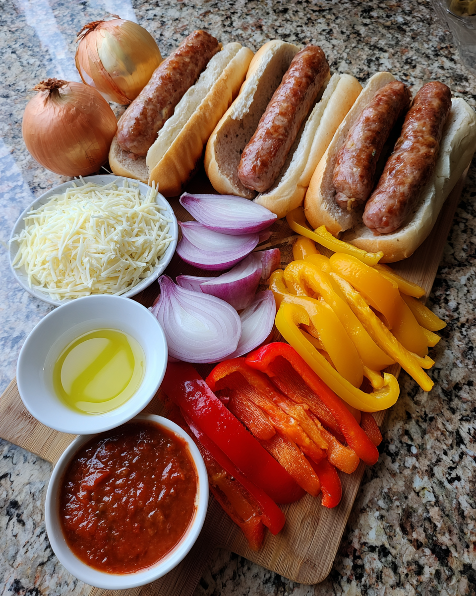 Ingredients for Sizzling Italian Sausage Hoagies That Elevate Your Sandwich Game