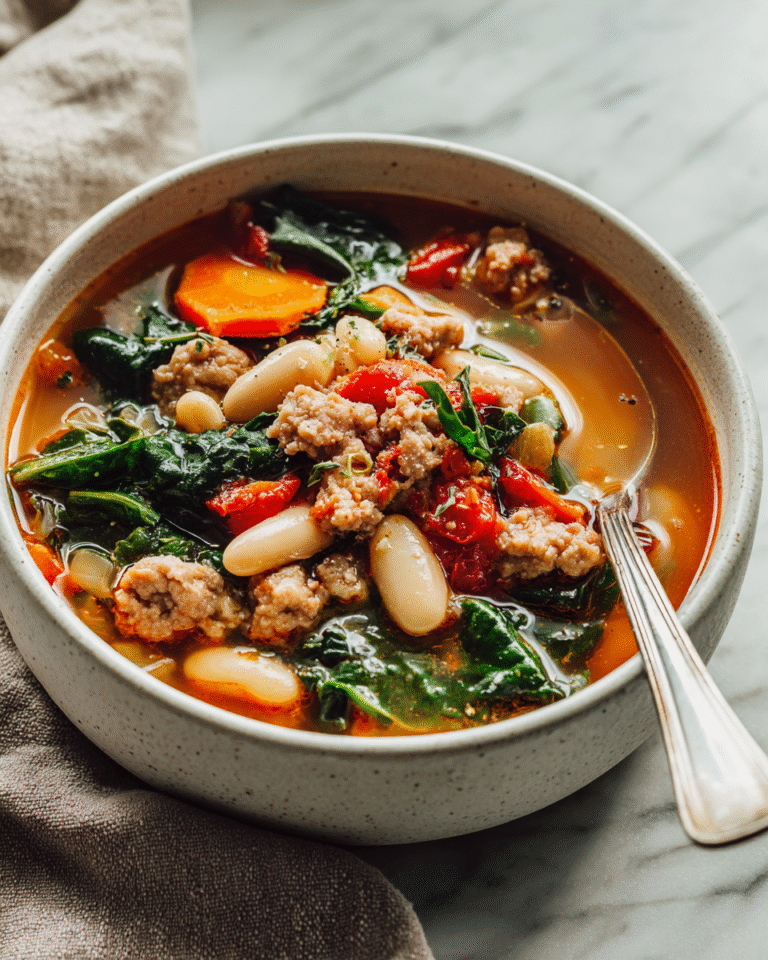 Cozy Up with a Bowl of Italian Sausage White Bean Soup - Featured Image