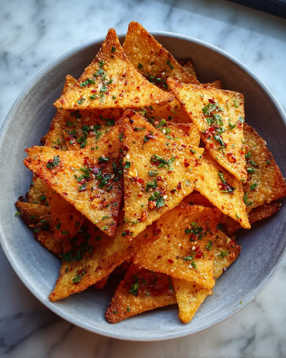 Final dish - Crispy Crunch Alert Discover the Perfect Keto Tortilla Chips