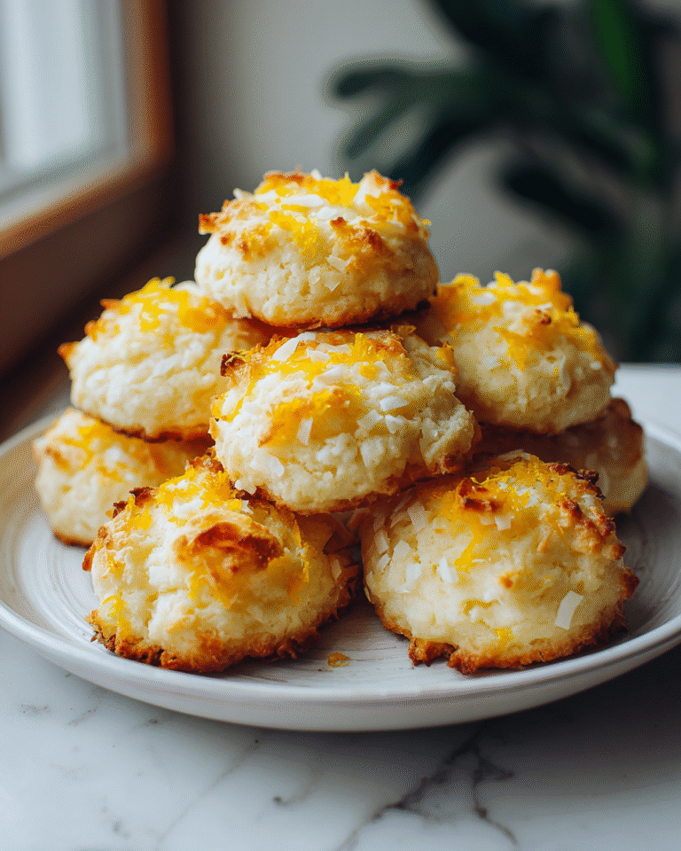 Tangy Delight: Lemon Coconut Cheesecake Cookies That Will Steal Your Heart - Featured Image