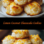 Tangy Delight: Lemon Coconut Cheesecake Cookies That Will Steal Your Heart