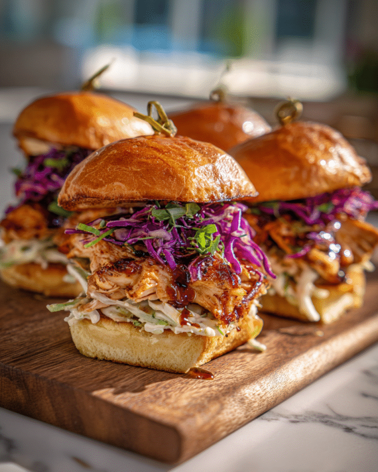 Sweet & Savory Delight: Maple Chicken Sliders That Wow - Featured Image