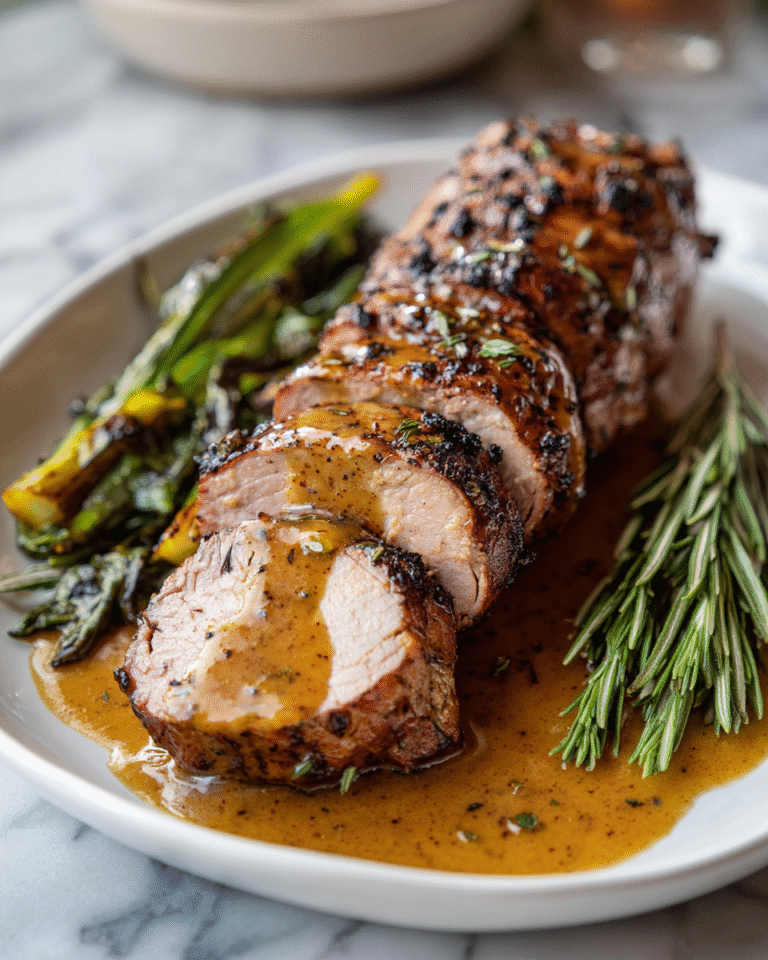 Savor the Flavor: Maple Mustard Pork Tenderloin Delight - Featured Image