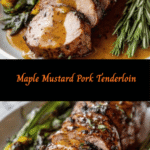 Savor the Flavor: Maple Mustard Pork Tenderloin Delight