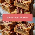 Irresistible Maple Pecan Blondies: A Sweet Twist on a Classic Treat