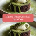 Indulge in Bliss: Matcha White Chocolate Lava Cake Sensation