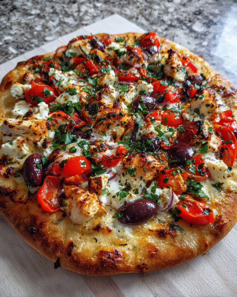 Mediterranean Flatbread Pizza: A Flavorful Journey to the Mediterranean Coast - Featured Image