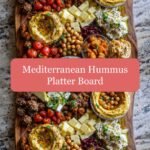 Mediterranean Hummus Platter Board: A Feast for the Senses