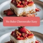 Effortless Delight: No Bake Cheesecake Made Easy