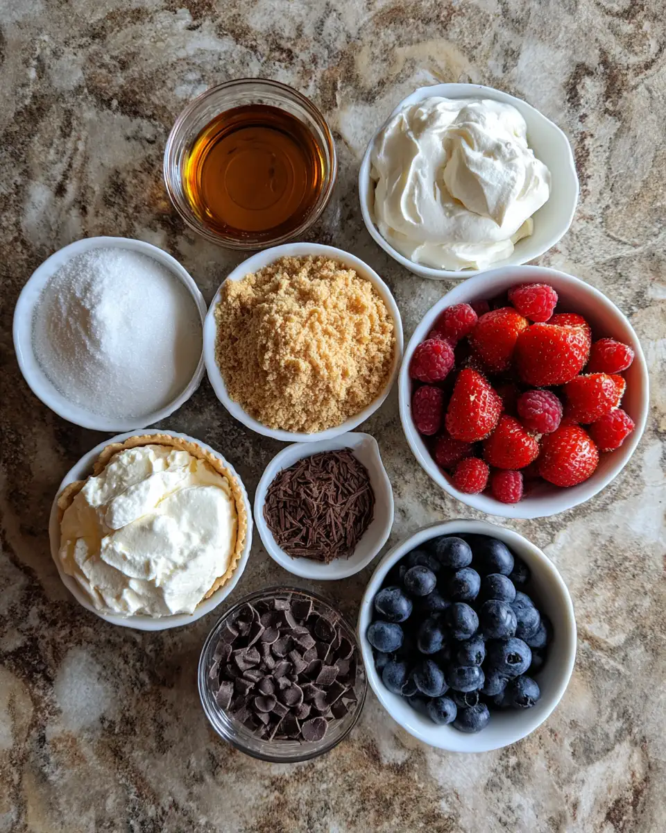 Ingredients for Delightful No Bake Dessert Cups to Satisfy Your Sweet Tooth