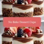 Delightful No Bake Dessert Cups to Satisfy Your Sweet Tooth
