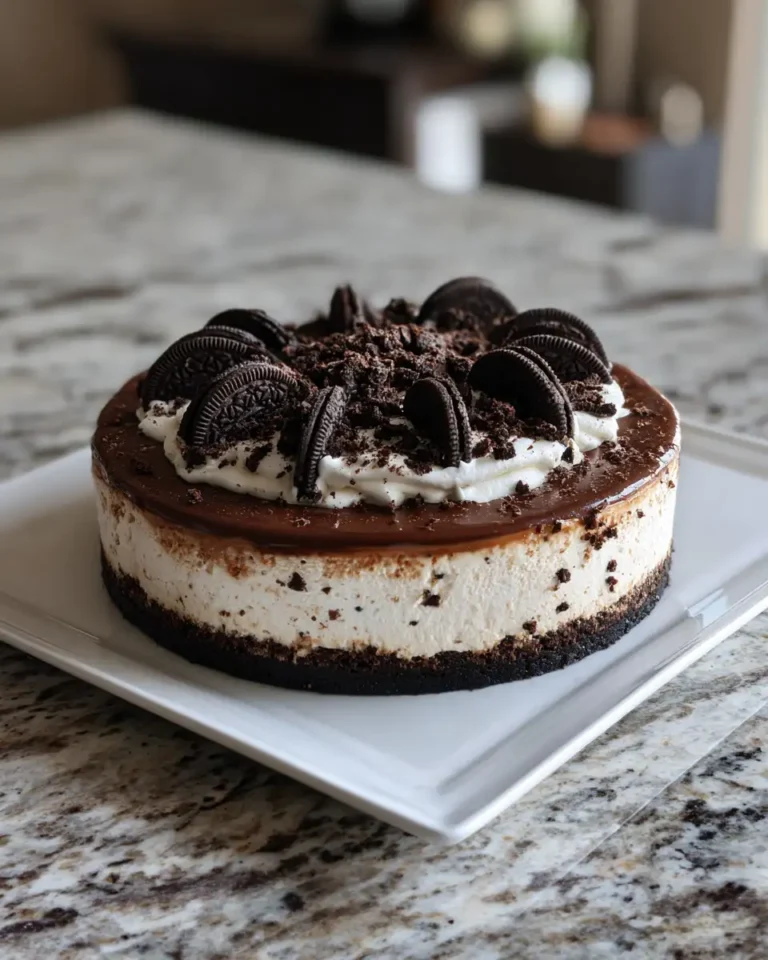 Heavenly No Bake Oreo Cheesecake Delight - Featured Image