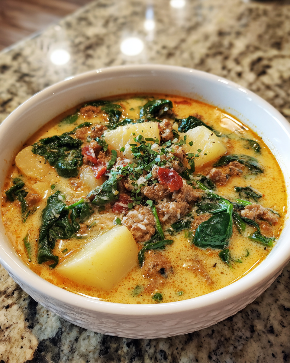 Savor the Flavors of Italy: Olive Garden Zuppa Toscana Unveiled 6 Final dish - Savor the Flavors of Italy: Olive Garden Zuppa Toscana Unveiled