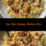 One-Pan Creamy Chicken Orzo: A Deliciously Simple Dinner Solution