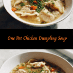 Cozy Comfort: One Pot Chicken Dumpling Soup Delight
