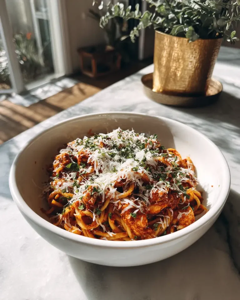 One Pot Chicken Parmesan Pasta: Effortless Comfort in a Bowl - Featured Image