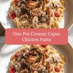 Spice Up Dinner Tonight with One Pot Creamy Cajun Chicken Pasta