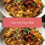 Tantalizing One Pot Taco Mac: A Flavor Fiesta in Every Bite