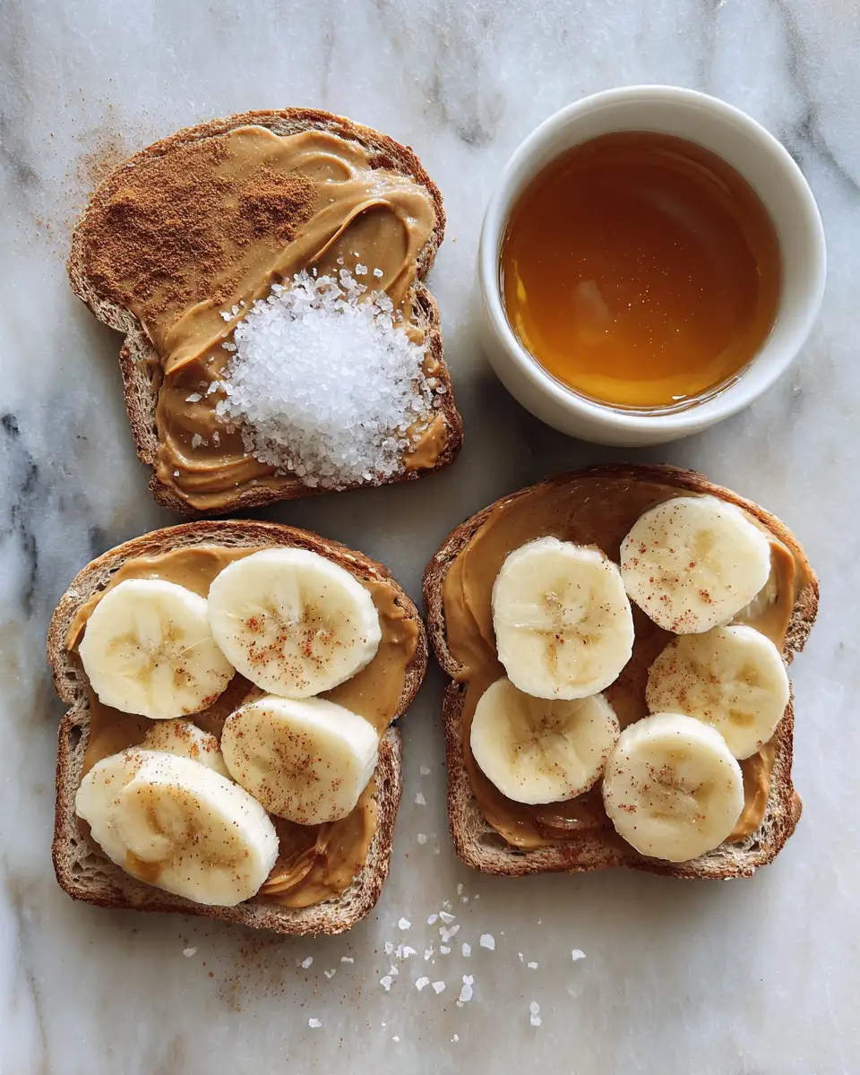 Ingredients for Peanut Butter Banana Toast Deluxe: Elevate Your Breakfast Game