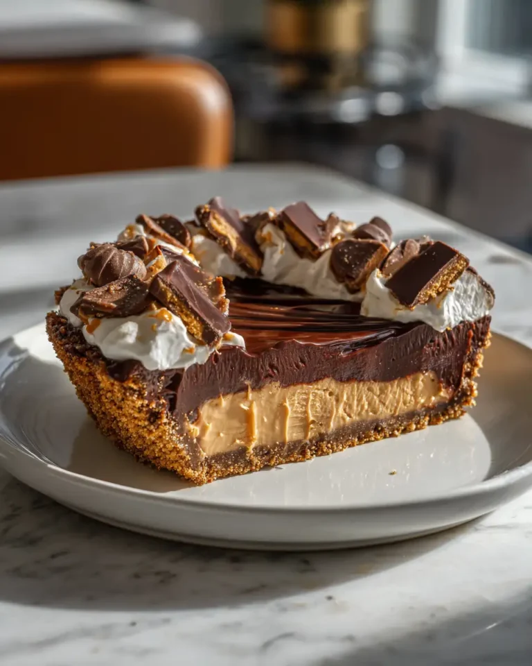 Irresistible Indulgence: The Ultimate Peanut Butter Chocolate Pie Experience - Featured Image