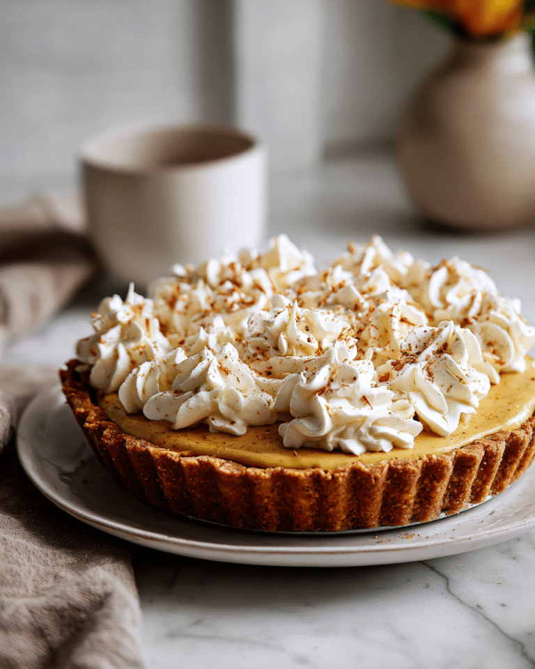 Irresistible Pumpkin Cream Pie: Fall's Dreamy Dessert Delight - Featured Image