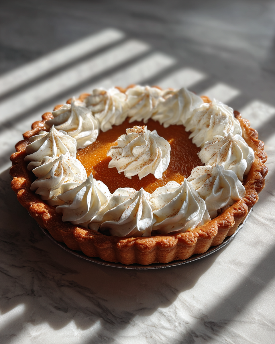 Irresistible Pumpkin Cream Pie: Fall's Dreamy Dessert Delight 6 Final dish - Irresistible Pumpkin Cream Pie: Fall's Dreamy Dessert Delight