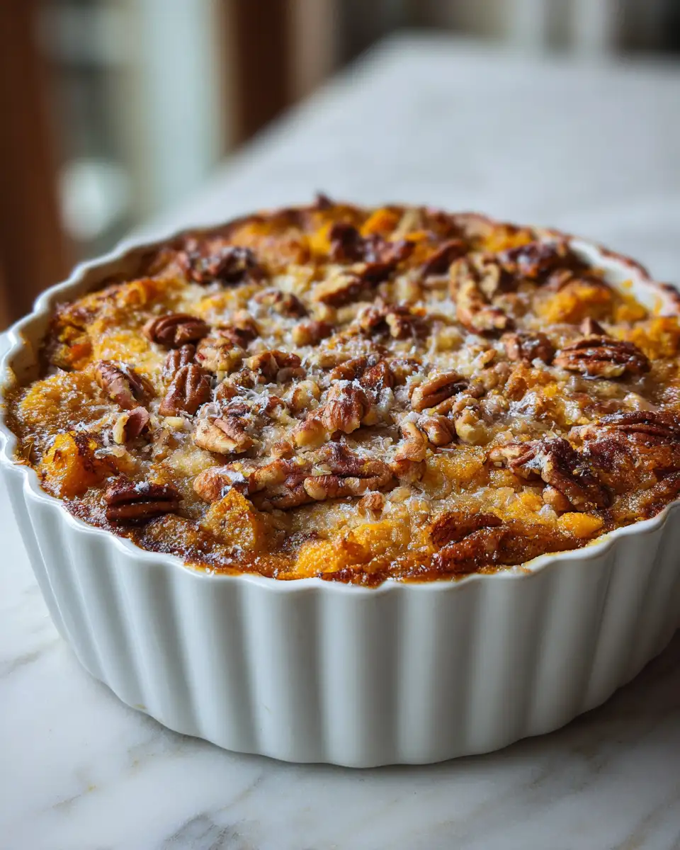 Final dish - Warm Up Your Fall with Irresistible Pumpkin Pecan Cobbler