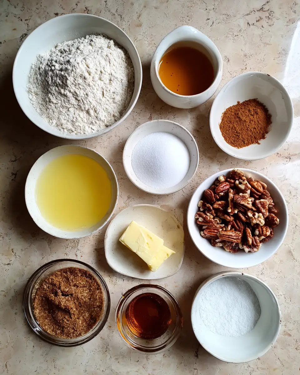 Ingredients for Warm Up Your Fall with Irresistible Pumpkin Pecan Cobbler