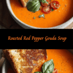 Creamy Comfort in a Bowl: Discover the Magic of Roasted Red Pepper Gouda Soup