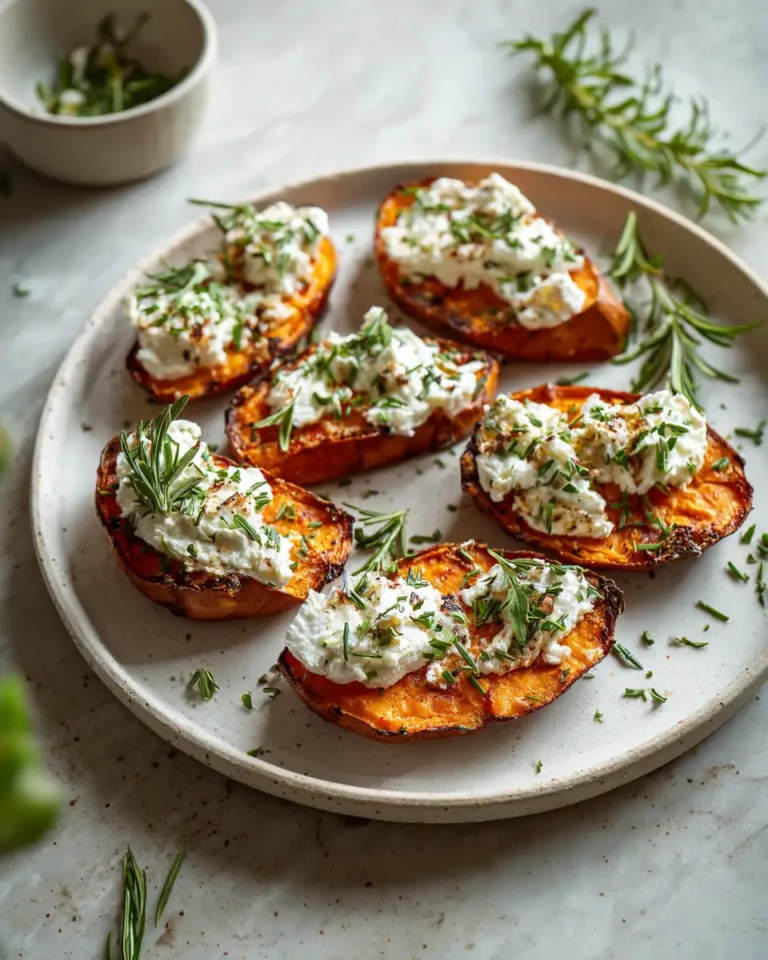 Savor the Flavor: Roasted Sweet Potatoes with Herbed Ricotta Delight - Featured Image