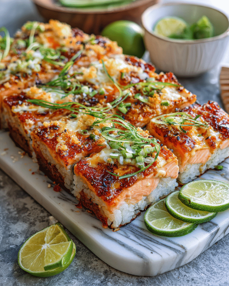 Irresistible Layers of Flavor: Discover the Perfect Salmon Sushi Bake - Featured Image
