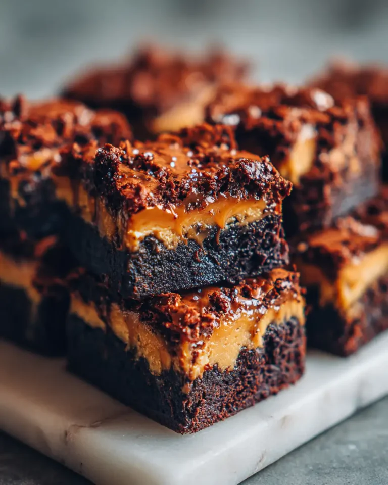 Indulge in Irresistible Salted Caramel Brownies That Will Melt in Your Mouth - Featured Image