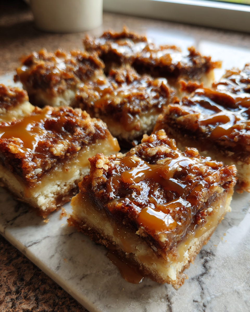 Final dish - Decadent Delight: The Ultimate Salted Caramel Butter Bars Recipe