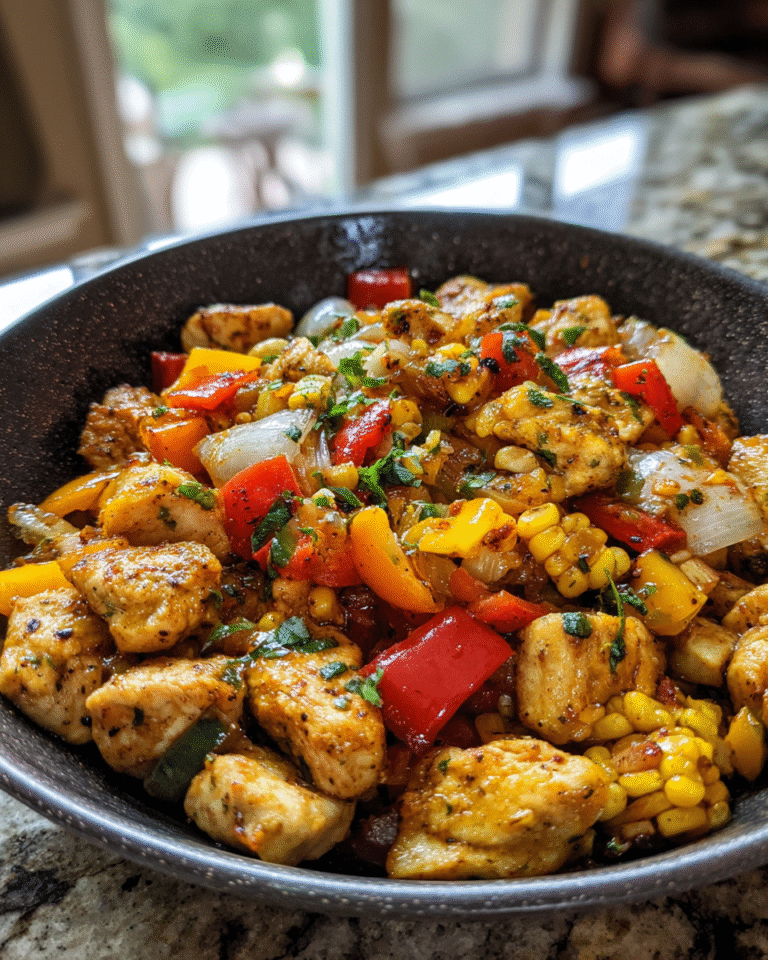 Sizzling Santa Fe Chicken Skillet: A Flavor Fiesta in One Pan - Featured Image