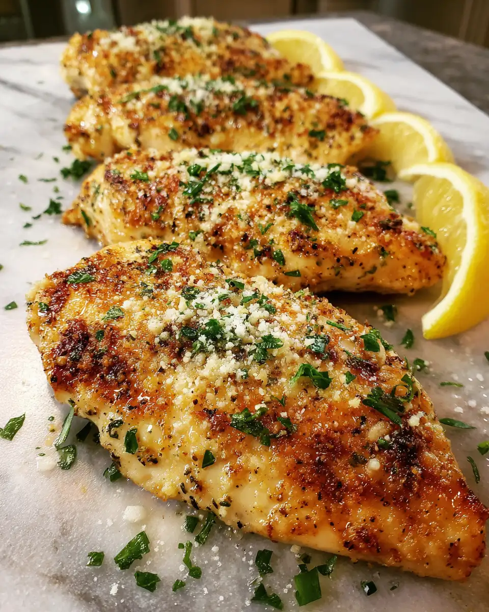 Ingredients for Savor the Flavor: Blackstone Garlic Parmesan Chicken Delight