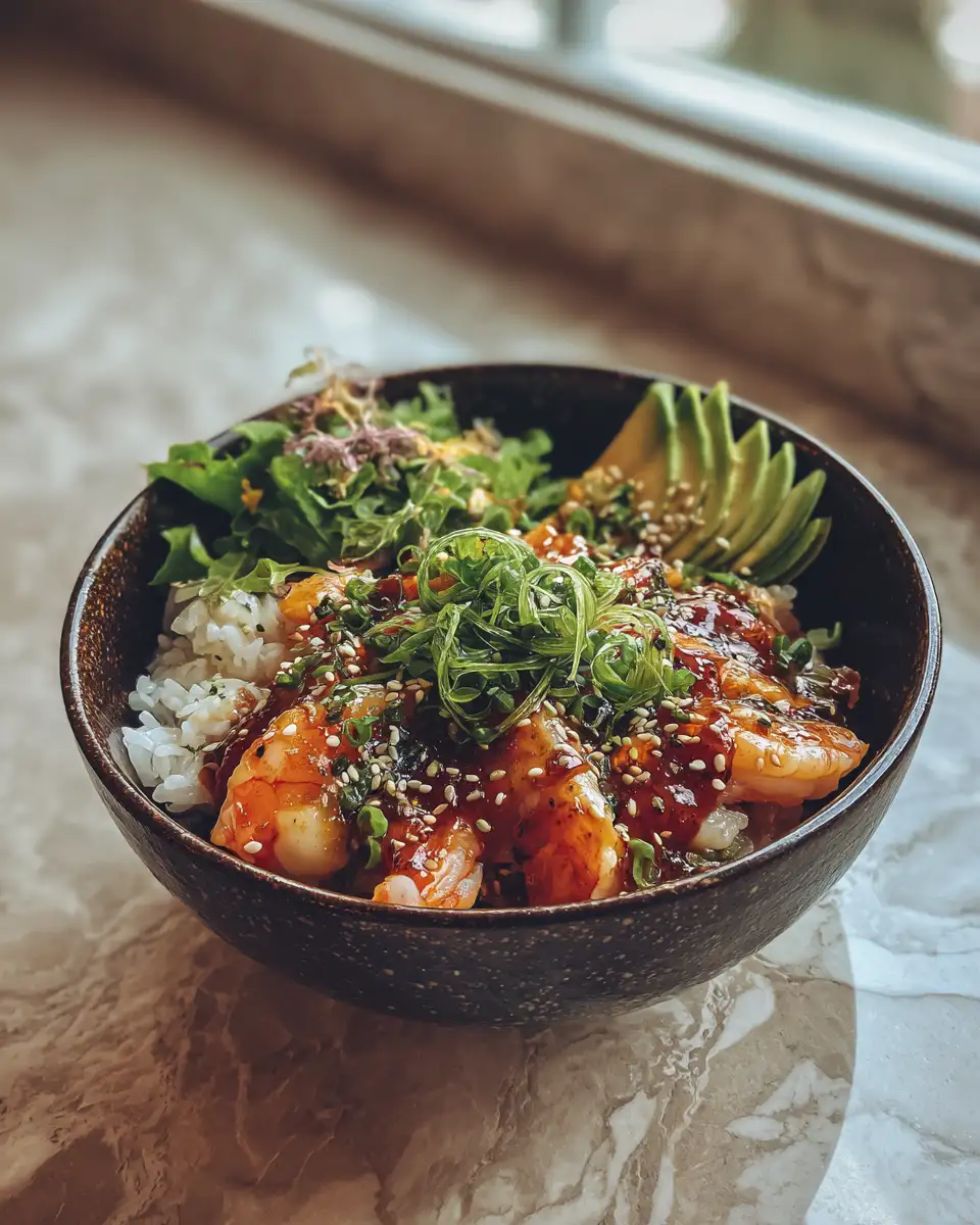 Final dish - Effortless Seafood Bowl Bliss