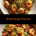 Savor the South: Irresistible Shrimp Sausage Dirty Rice Delight