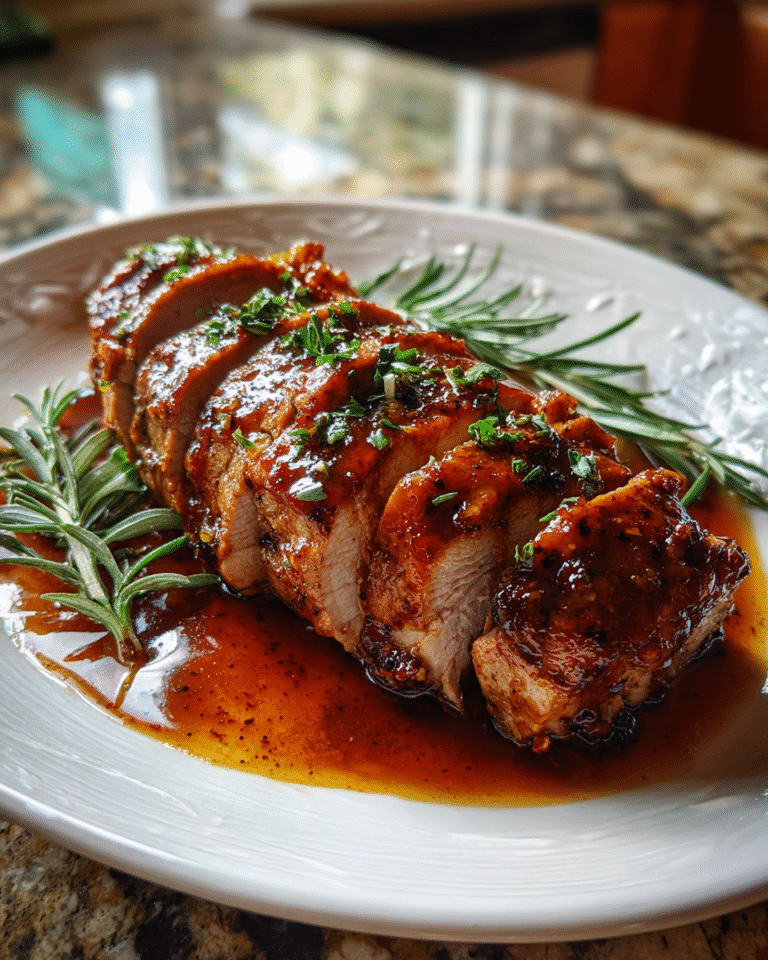 Savor the Flavor: Slow Cooker Apple Butter Pork Tenderloin Perfection - Featured Image