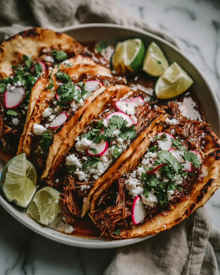 Mouthwatering Slow Cooker Birria Tacos Recipe for Effortless Flavor - Featured Image