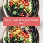 Spice Up Your Lunch with a Zesty Peanut Noodle Salad Bowl