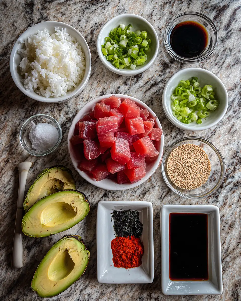 Ingredients for Spicy Tuna Crispy Rice: A Flavorful Crunch Adventure
