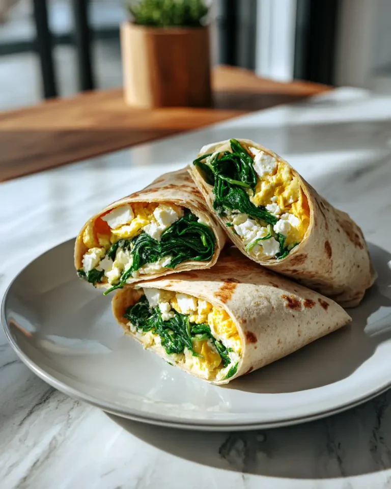 Wake Up to Flavor: The Ultimate Spinach Feta Breakfast Wrap - Featured Image