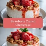 Irresistible Strawberry Crunch Cheesecake Delight