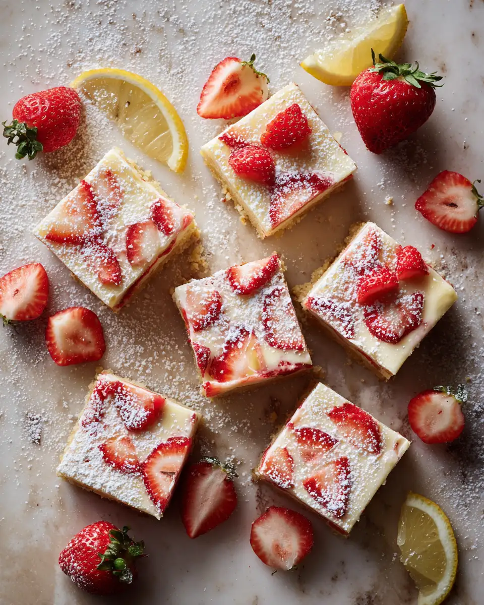Ingredients for Savor the Sweetness with Irresistible Strawberry Shortcake Bars