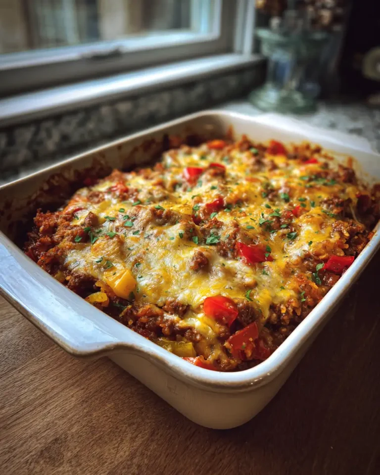 Ultimate Comfort: Dive into the Deliciousness of Stuffed Pepper Casserole - Featured Image