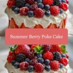 Berry Bliss: Dive into the Ultimate Summer Berry Poke Cake