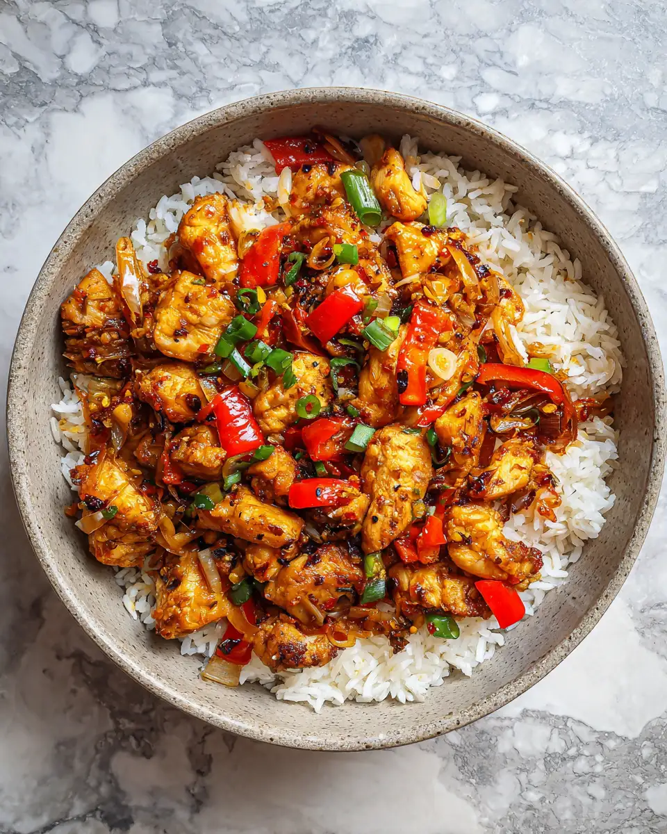 Final dish - Spice Up Your Week with Sweet Chili Chicken Meal Prep Magic