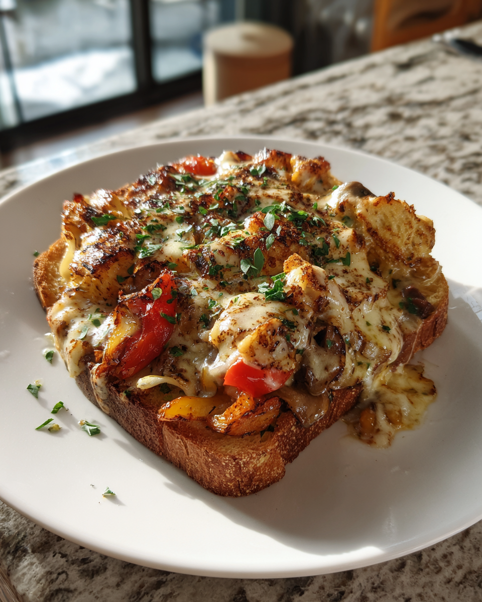 Final dish - Savor the Ultimate Texas Toast Sloppy Delight