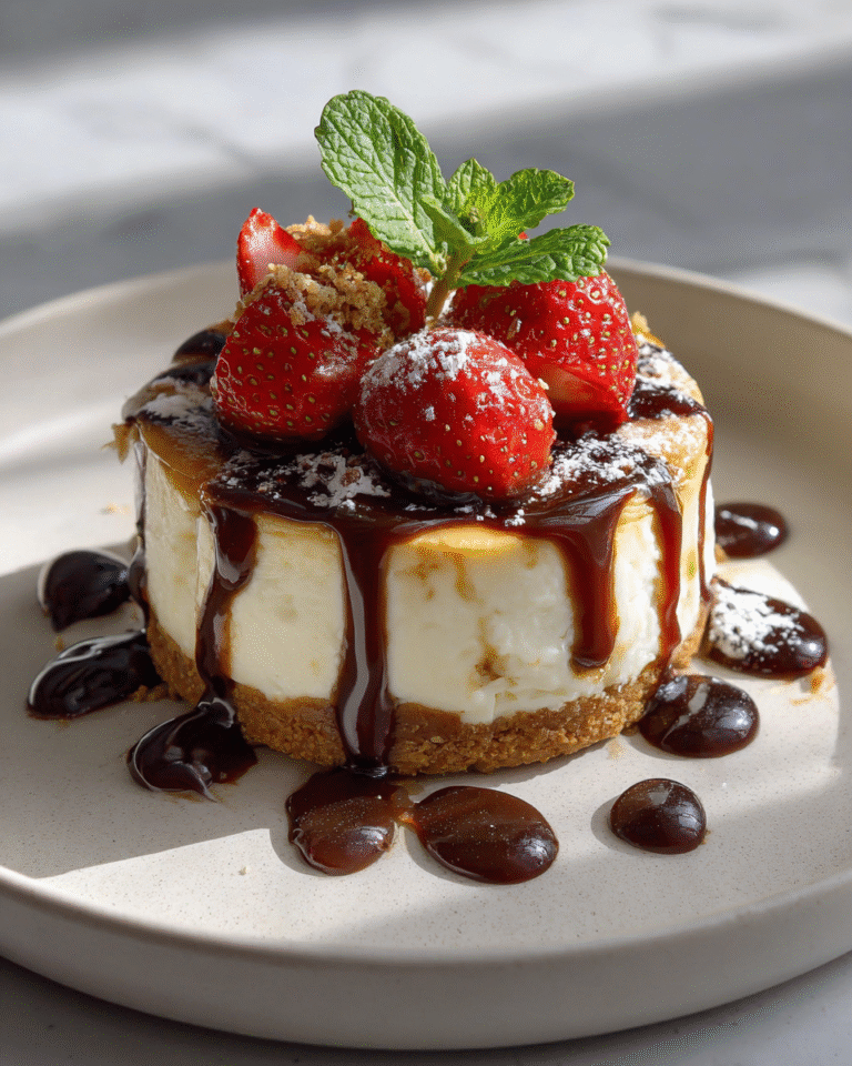 Indulge in Decadence: Vanilla Bean Brown Butter Cheesecake Delight - Featured Image