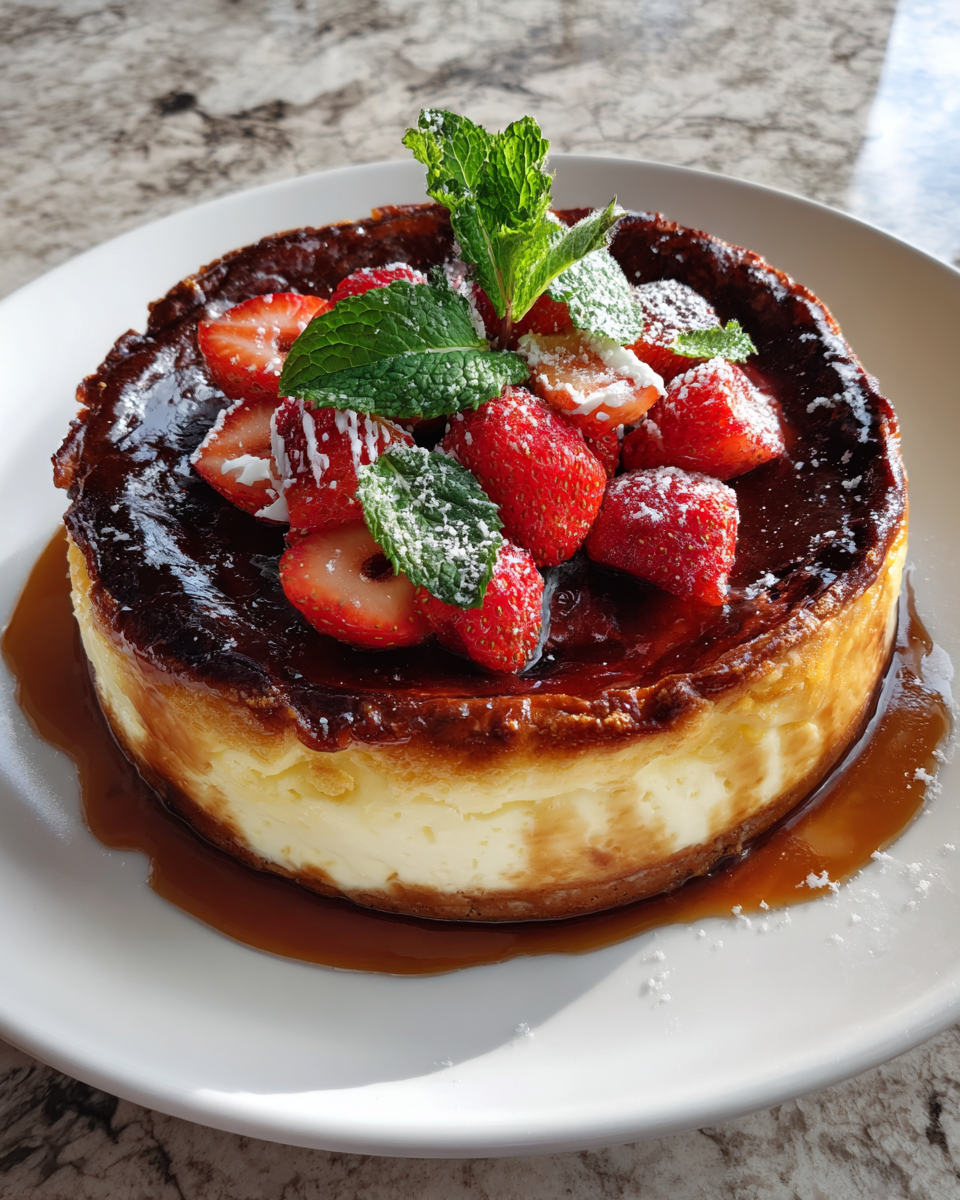 Indulge in Decadence: Vanilla Bean Brown Butter Cheesecake Delight 6 Final dish - Indulge in Decadence: Vanilla Bean Brown Butter Cheesecake Delight